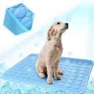 Chladiaca podložka pre psíkov - modrá - 40 x 30 cm