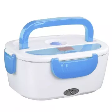 Ohrievací box na obedy YS-001/YY-3166 s napájaním 220 V - modrý