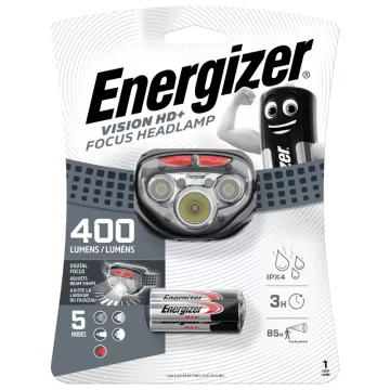 Čelové svietidlo - Headlight Vision HD+ Focus - 400 lm - Energizer