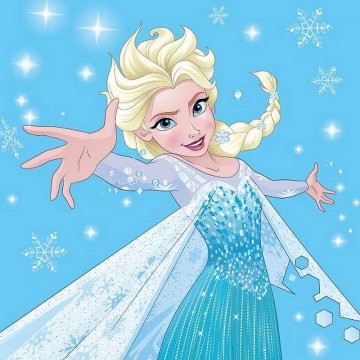 Magický ručníček Ledové Království Elsa 30/30 Magický ručníček Ledové Království Elsa 30/30