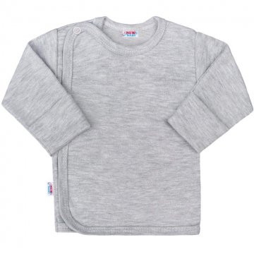Dojčenská košieľka New Baby Classic II sivá Dojčenská košieľka New Baby Classic II sivá