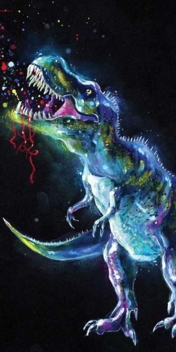 Osuška Dinosaur Black 70/140 Osuška Dinosaur Black 70/140
