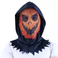 Maska oranžová textilná