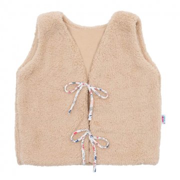 Dívčí bavlněná chlupatá vesta New Baby For Girls Dívčí bavlněná chlupatá vesta New Baby For Girls