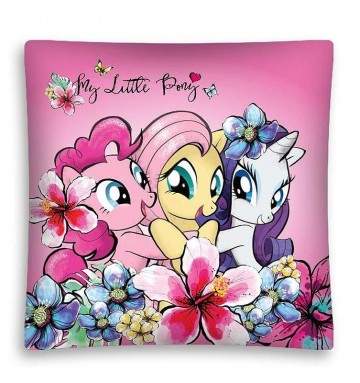 DETEXPOL Povlak na polštářek My Little Pony Friendship micro Polyester, 40/40 cm DETEXPOL Povlak na polštářek My Little Pony Friendship micro Polyester, 40/40 cm