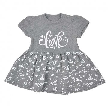 Kojenecké letní šaty Koala Love Summer grey Kojenecké letní šaty Koala Love Summer grey