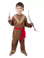 Detský kostým Indián s šatkou (S)