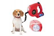 Vodidlo pre psa s LED svetlom a vrecúškami