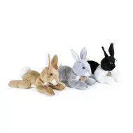 Plyšový králik - ležiaci - 18 cm - Rappa