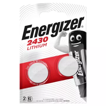 Lítiová gombíková batéria - 2x CR2430 - Energizer