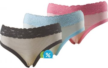 Dámské klasické kalhotky s krajkou Tina Shan M-8504 - 1 ks, velikost L Dámské klasické kalhotky s krajkou Tina Shan M-8504 - 1 ks, velikost L