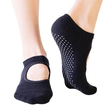 Protišmykové ponožky - čierne