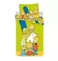 Obliečky Simpsons Family green 140/200, 70/90