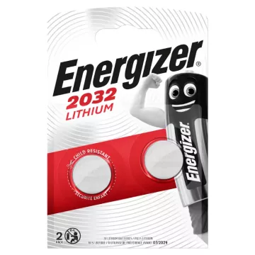 Lítiová gombíková batéria - 2x CR2032 - Energizer
