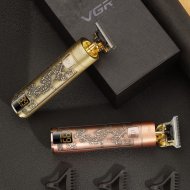Profesionálny elektrický kovový zastrihávač vlasov pre mužov VGR V-076