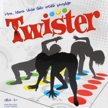 TWISTER - Z&aacute;bavn&aacute; spoločensk&aacute; hra