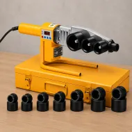 Zváračka rúrok PVC - PP 1500W - 3 matrice - 20-32mm - RENEW FORCE PM-Z