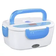 Ohrievací box na obedy YS-001 s napájaním do autozapaľovača - modrý