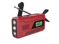 Prenosné rádio s powerbankou a dynamom - WR-6
